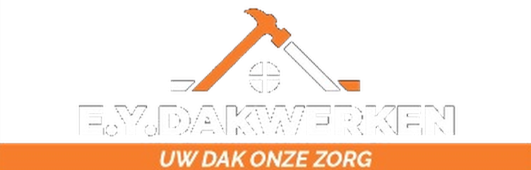 Logo van E.Y. Dakwerken: Uw dak onze zorg